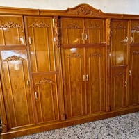 غرفة نوم خشب • صاج زان • نظافة ٩٠