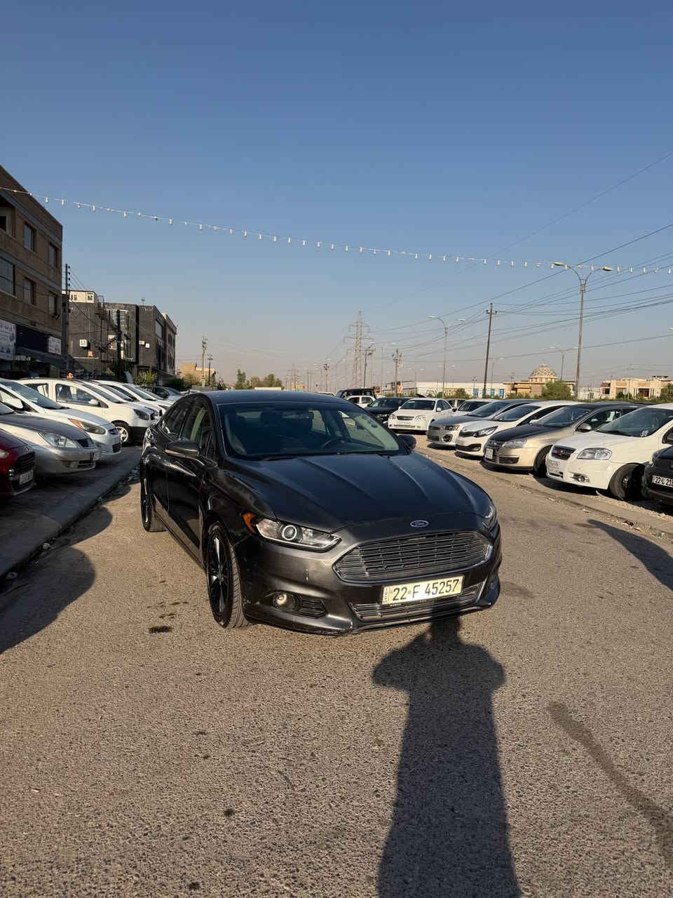 فورد فيوژن موديل ٢٠١٦، مواصفات se+
٣پارجه سبوغ بى ليدران مكينه ١.٥ ى توربو
گير و مكينه و تبريد به شةرت له هةوليرم 
نرخ:٧٩$قفل قفل/ ٢٥٠$ غرامة دةيگةرينمةوه
ژ.م:*********** أربيل, العراق
