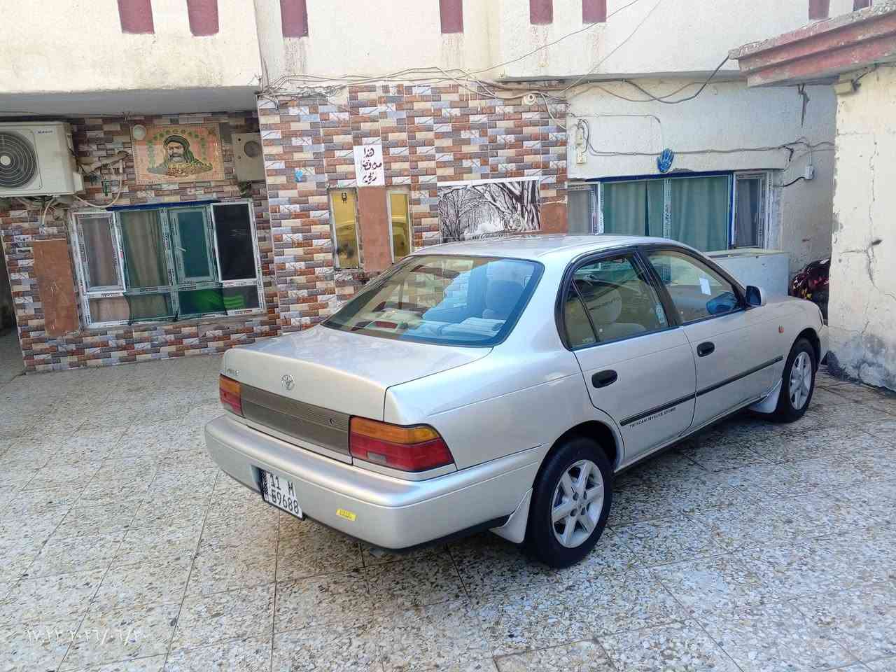 سلام عليكم
 تويوتا كورولا موديل 1993 باسمي سياره كفاله مصبوغه جماليه وارد كندي سنويه ل 2030 
تبريد خير من الله سياره جاهزه من كلشي 
العنوان 📍واسط النعمانيه 
والاستفسار علا الاتصال

(***********/ ***********)
