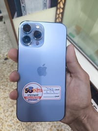 ايفون ١٣ برو ماكس • ٢٥٦ • بطاريه ٧١