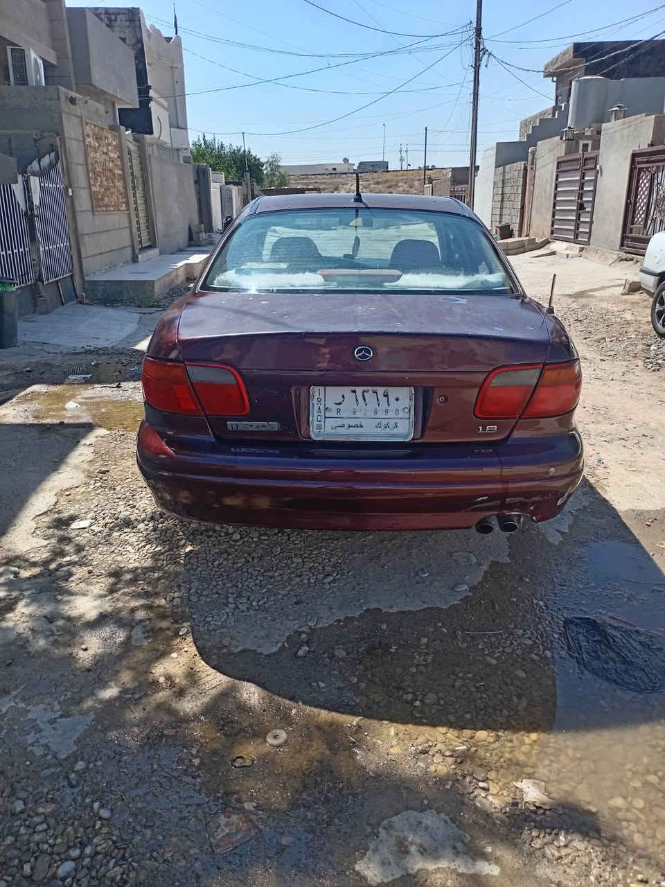 مازدا 626 موديل1995 سنويه مشروع وطني بيها دفتر بانزين كير أوتوماتيك كير محرك شرط لا صرف لا بخار أربع تايرات جديد جوم كاهرباء استيرن باور سقف سلايت باتري جديد كاهربائياته كله شغال تبريد بس غاز يريد شرط التحويل والوكالة السعر 33 وبي مجال مكان السياره كركوك للاستفسار ***********
