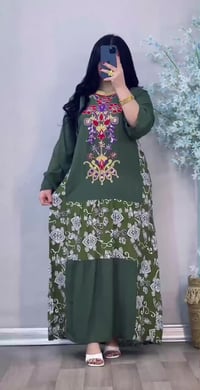 دشداشه نسائي • كشمير اماراتي • مقاسات L-3XL