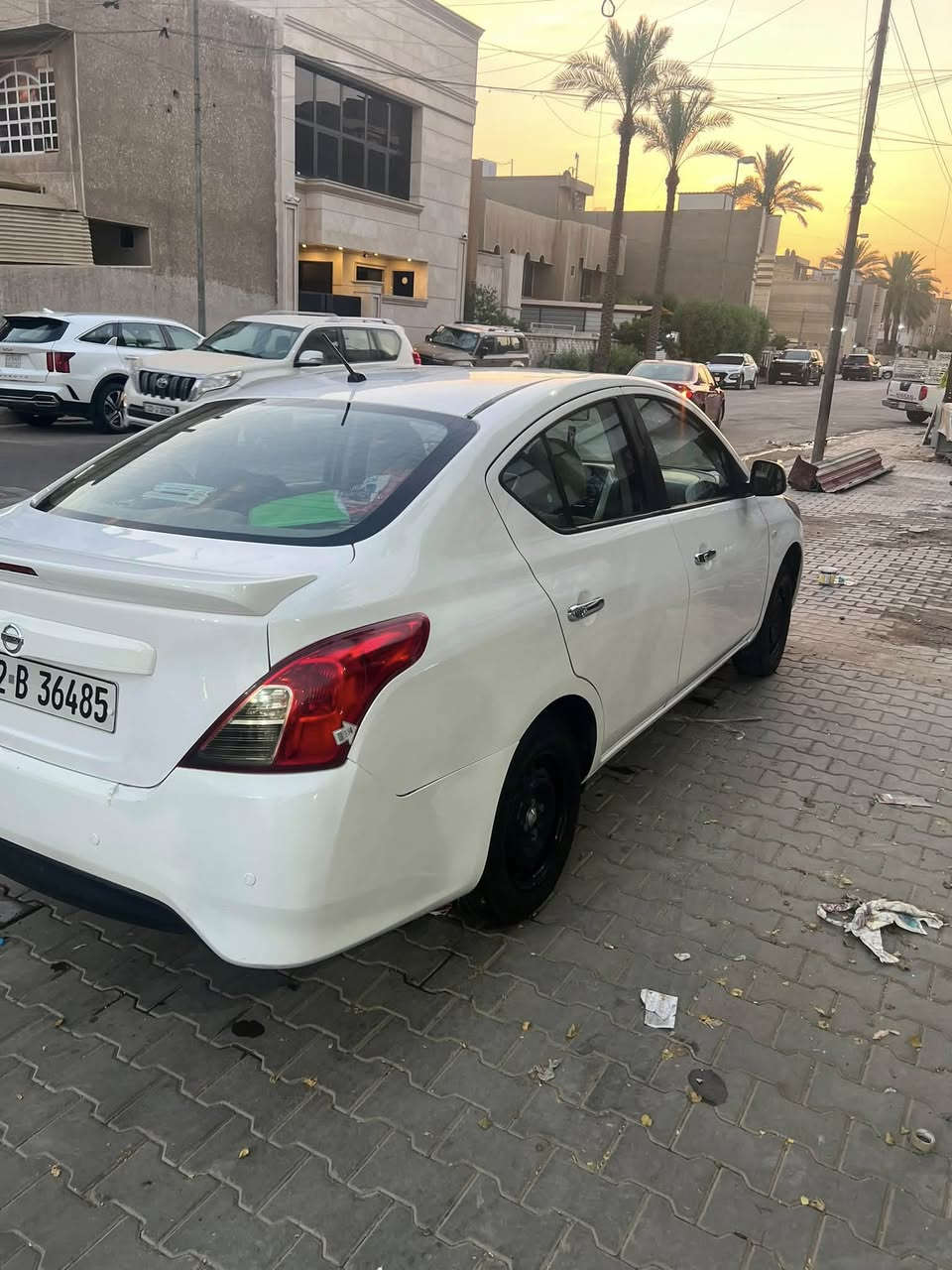 نيسان سني موديل 2019 رقم اربيل سنوية باسمي
سيارة بيه خشوم جاملغات امامي تكحيل 
وبنيد بارد بدون اي صبغ ماشيه 115 الف 
سيارة خير من الله صدر جديد تخم تايرات جديد تبريد خير من الله
سعره97 مكاني بغداد شارع فلسطين 
 
***********
