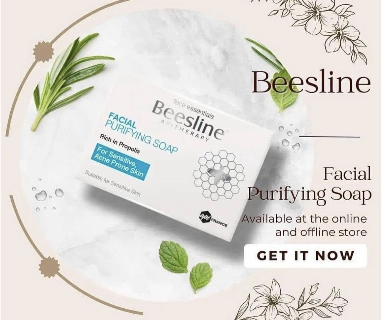 صابونة بيزلين  (Beesline Whitening Mud Soap)  صابون بالصلصال طيني لطيف مخصص للبشرة المختلطة، الدهنية، والمعرضة لحب الشباب. تنقي البشرة بعمق، تمتص الزيوت الزائدة، تزيل الشوائب، وتساعد في توحيد اللون.


**إذا كنت صاحب هذا الإعلان وتريد حذفه لأي سبب، رجاءا أرسل رسالة إلى الدعم الفني**