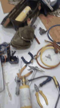 ✅ تم بحمد الله صيانة مجمدة يونيفا 🔧 تبديل ضاغط (كمبريسر)  📍 الموقع: مج...