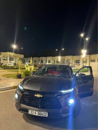 بلايزر 2021 3lt   ويل 18   محرك 6 سلندر 3600  الحادث ألجاملغ الامامي ا...
