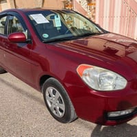 اكسنت خليجي 2008 محرك 1600 رقم بغداد الدولي  قطعه وحده صبغ الباقي كفال...