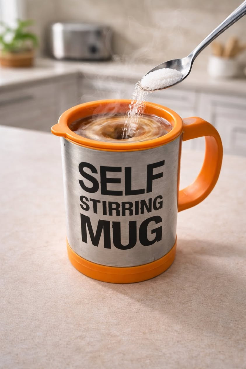 فقط ب6000وتوصيل مجاني راسل الصحفة أو الحجز عن طريق الرابط https://rolemall.com/?strung=9CLr4wagootquality12448

كوب التقليب الذاتي – Self Stirring Mug بزر تشغيل

الموديل: YD-001

كوب عملي مزوّد بخاصية التقليب الذاتي لتسهيل تحضير المشروبات الساخنة بدون مجهود.

• كوب تقليب ذاتي يعمل بزر مدمج

• ضغطة زر واحدة لبدء تقليب المشروب داخل الكوب

• مناسب لتحريك القهوة، الشاي، الشوكولاتة الساخنة والحساء

• تصميم معدني أنيق مع قاعدة وغطاء بلاستيكي

• مصمم للاستخدام اليدوي فقط (غسل يدوي)

• طريقة التشغيل: زر تقليب مدمج
• مصدر الطاقة: يتطلب 2 × بطارية AAA
• الغسل: غسل يدوي فقط
• غير مناسب: لغسالة الصحون – للمايكروويف

محتويات العلبة:
• كوب تقليب ذاتي
• غطاء للكوب


**إذا كنت صاحب هذا الإعلان وتريد حذفه لأي سبب، رجاءا أرسل رسالة إلى الدعم الفني**