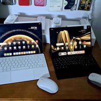 هواوي ميت باد برو 12.2 و 13.2  ذاكرة 512  نظافة 100% مكفول كفالة شاملة...