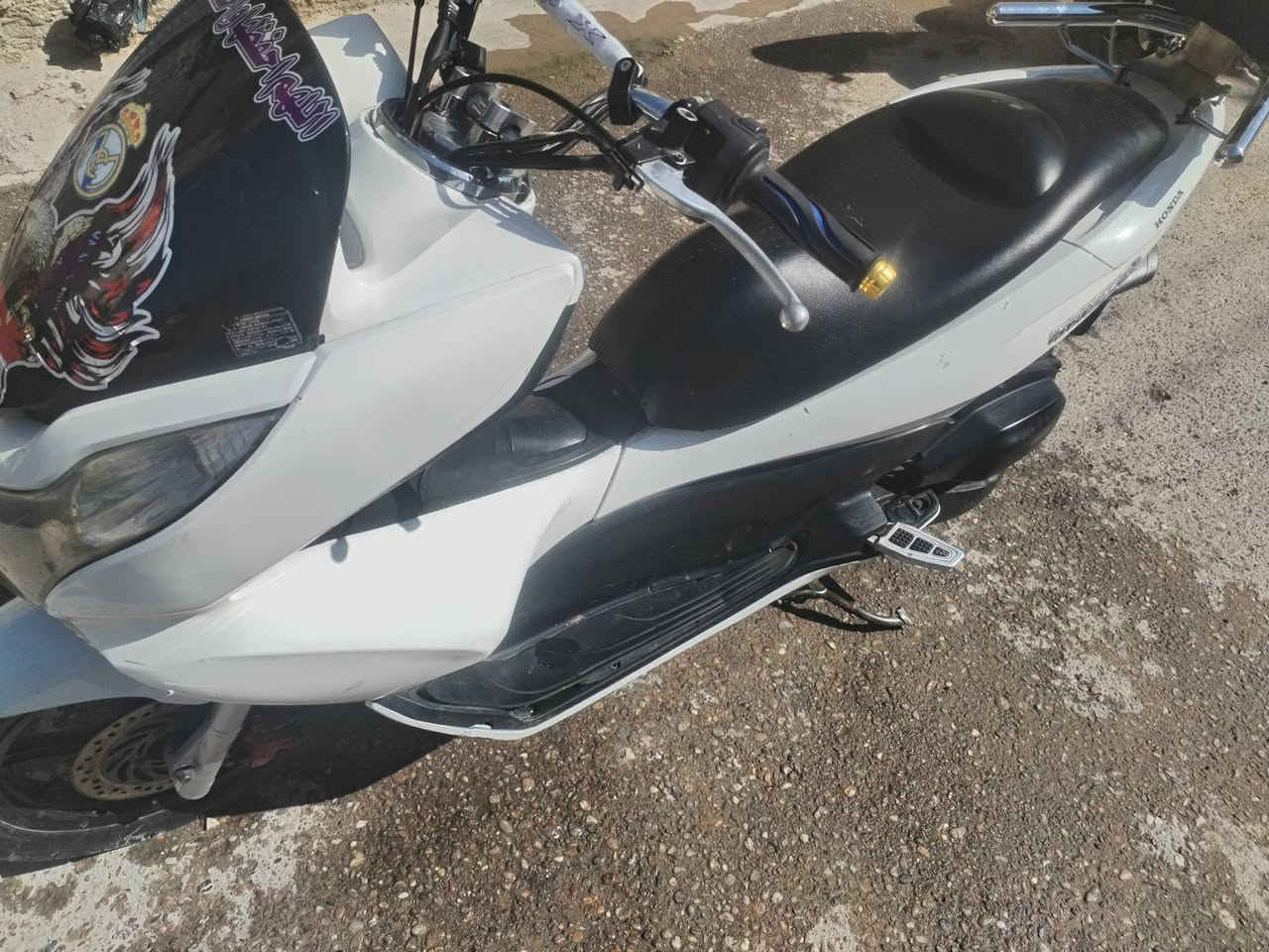 *********** دراجه بي سي اكس الجيل الاول بواحد 350 مكينتهه 150
