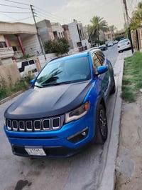 جيب كومباس 2017 معوقين باقيلهة ٥ تشهر وتنفك سيارة فول موصفات كشنات جلد...