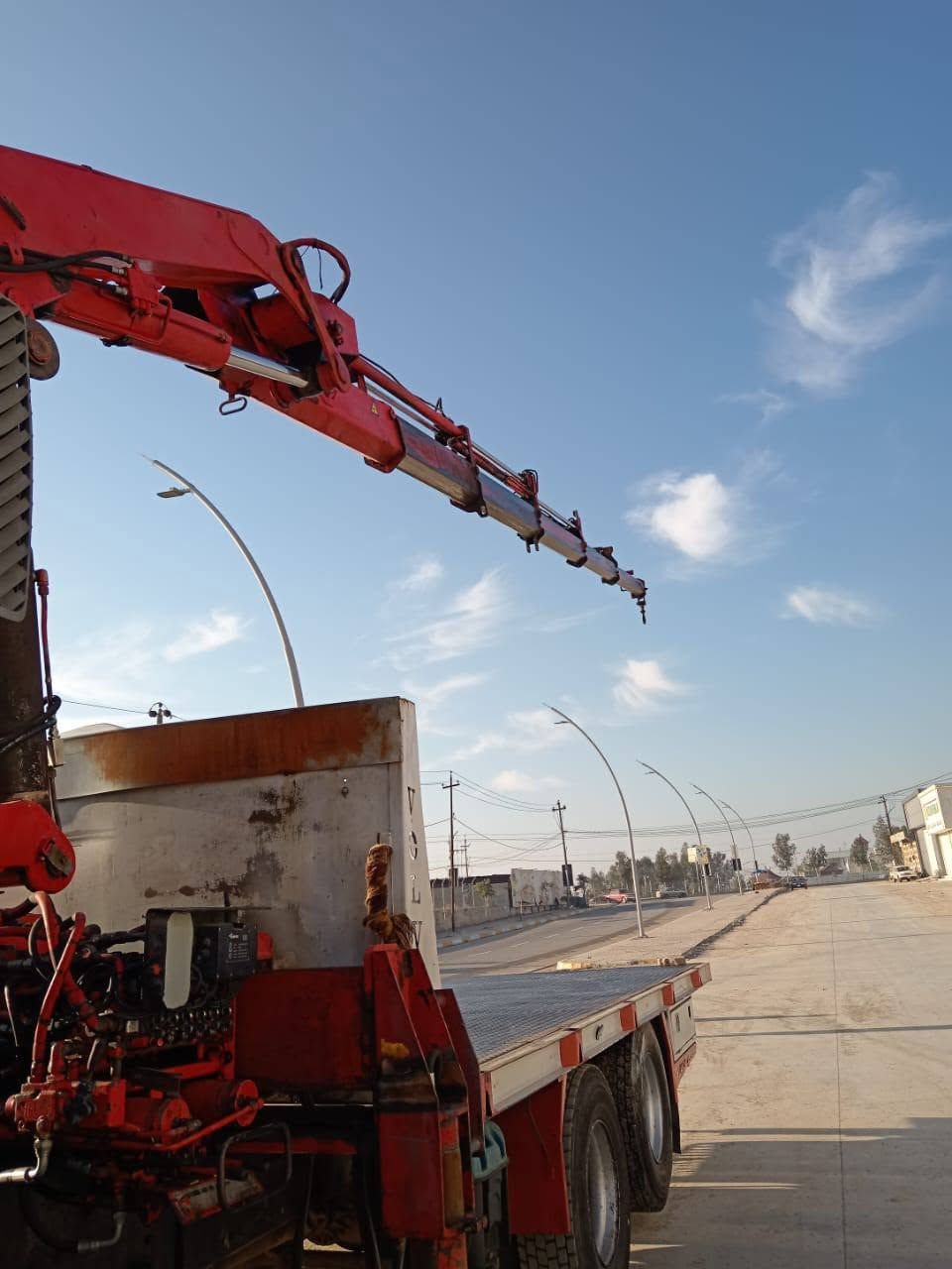 سيارة ڤالڤو موديل 2005 فوول  مواصفات كرين هياب 11 طن 5 سلايت ريمونت سنوية جديد سعر 4 دفتر
رقم موبايل 
***********
***********
سيارة ڤالڤو موديل 2005 فوول  مواصفات كرين هياب 11 طن 5 سلايت ريمونت سنوية جديد سعر 4 دفتر
