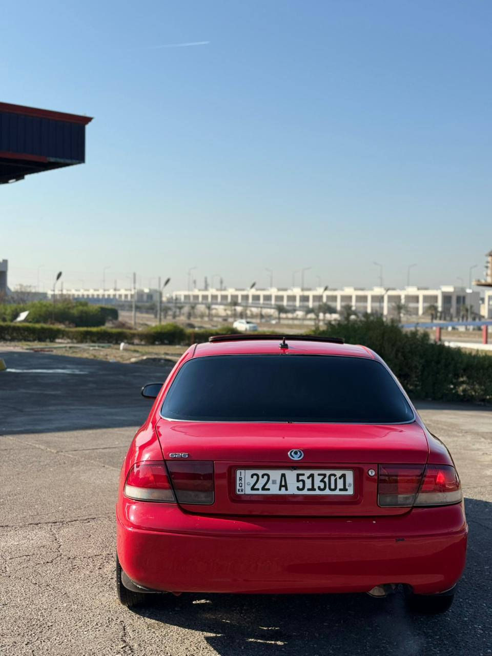 mazda 626 
‎           ( سعری : 55 وەرەقە مەجالەکی کەم )
‎مەزدا فاسولیا 
‎مۆدیل : 1992 
‎ڕەقەم سەنەوی نوێیە 
‎تەقەو ڕەقە بەشەرت 
‎گێرو مەکینە بەشەرت 
‎پەمپ عامە لۆ جوانی 
‎جەمپەکی خەفیفی پێشی هەیە 
‎ڕەقەم تەلەفۆن : ***********
‎
‎ أربيل, العراق
