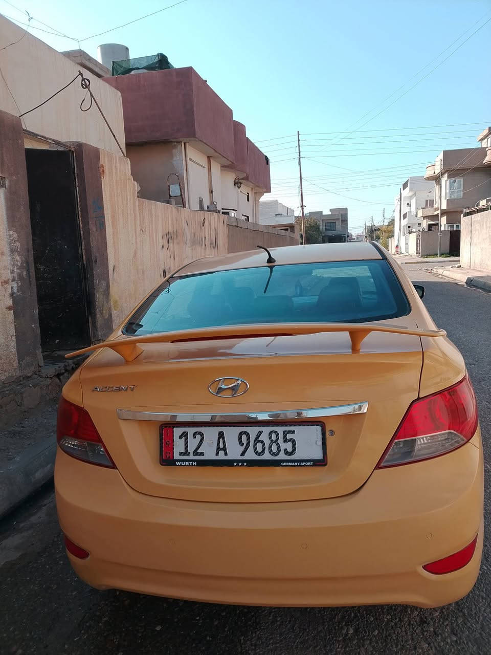 سلام عليكم اكسنت 2011 مضلع كلين كفاله عامه من ضرر وتبديل  للبيع مشروع وطني بسمي شرط تحويل  سياره كوري باي كوري
مواصفات 

اربع جام كهرب 

تحكم ستيرن مرايات شفط 

تدفه كشنات قفل مركزي 

 محرك 16

كشنات جلد رياضي 

عنوان كركوك ***********
