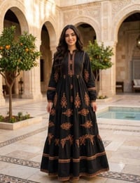 فساتين صيف ٢٠٢٥ • كشمير مصري • قياس ١٫٢