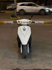دراجة ياماها • ياماها اكسس • دراجة بيضاء • اكسس مرقمة • دراجة ألمانية ...