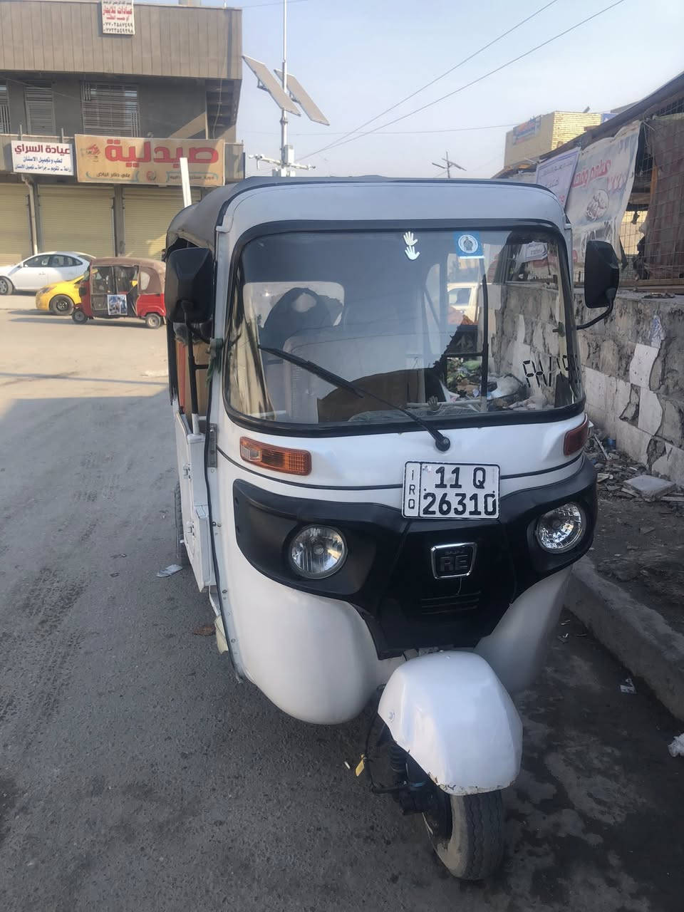 لسلام عليكم تكتك 2021 رقم وسنوية وهزه كلة جديد محرك خير من الله تاخذها للشارع گبل مصبوغة اماكن بسيطة بس جماليه مكاني بغداد حي الرحمة ‭0773 665 0462‬
متواجد فيس واتساب وتكدر تتصل 
السعر 8000
