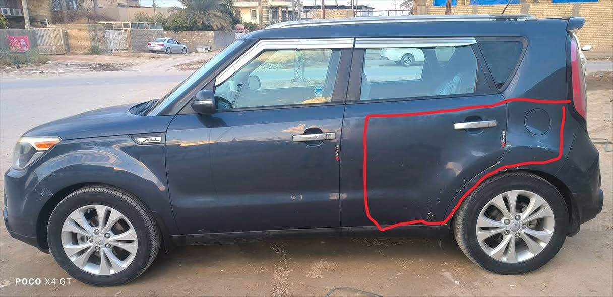 كيا صول موديل 2015  رقم بابل شرط التحويل محرك 2000 GDI بجم كبس على وضع شركة
تحكمات ستيرن + كاميرا خلفية  

حادثها طخة بالداير مال الجاملغ الخلفي (عكس سايق)

+ باب وجاملغ خلف السايق 

مأشر عليهن باللون الاحمر  (رقم الشاصي KNDJP3A58F7181442)

السعر 115$ 

***********

مكانها بابل - المسيب
