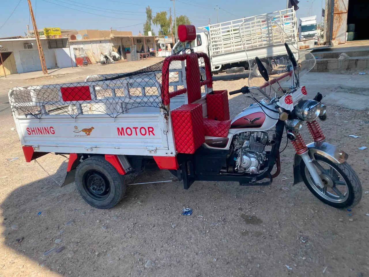 السلام عليكم ستوته ام الطير فحل للبيع  موديل ٢٢ محرك ١٥٠ نضيف اوراق كامله خير من الله مثل مابل صوره مكان سد حمرين سعره 1500 هاذ رقمي ***********
