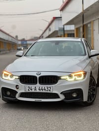 بي ام F30 ابيض موديل 2013 - N20 محرك 4 سلندر توين تيربو هلال جاملغ اما...