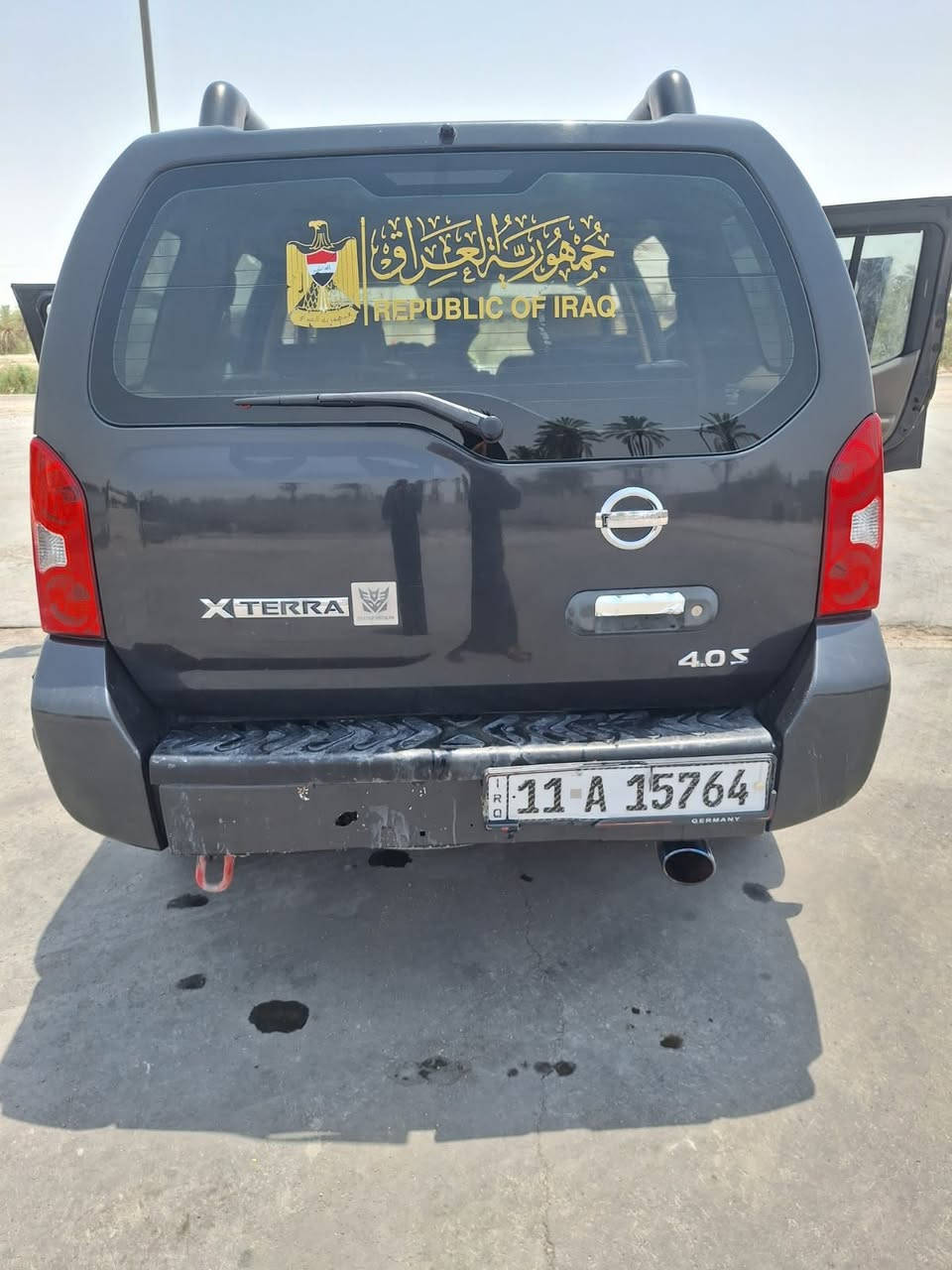 سلام عليكم 
نسيان اكسترا موديل 2009  
وارد خليجي فورويل تخم تاير جديد حداديه زينه بيهة ضربه جاملغ وشويه من البنيد بل عراق 
 سعر 85 وبيه مجال 
للاستفسار الاتصال على الرقم 
***********
***********
