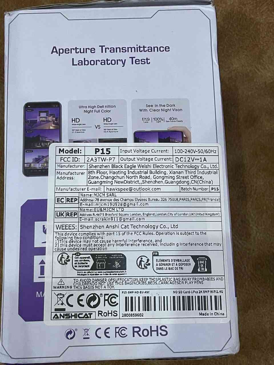 كأمره مراقبه وايفاي ٣عدسات ٣٦٠ درجه فول مواصفات السعر ٢٥ ألف


**إذا كنت صاحب هذا الإعلان وتريد حذفه لأي سبب، رجاءا أرسل رسالة إلى الدعم الفني**