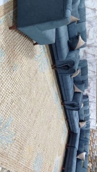 ديوان قياس ١٤ متر ونص ٢٠ مقعد نظام كورنر تجي بيه قنفتين مفصوله مع زاوي...