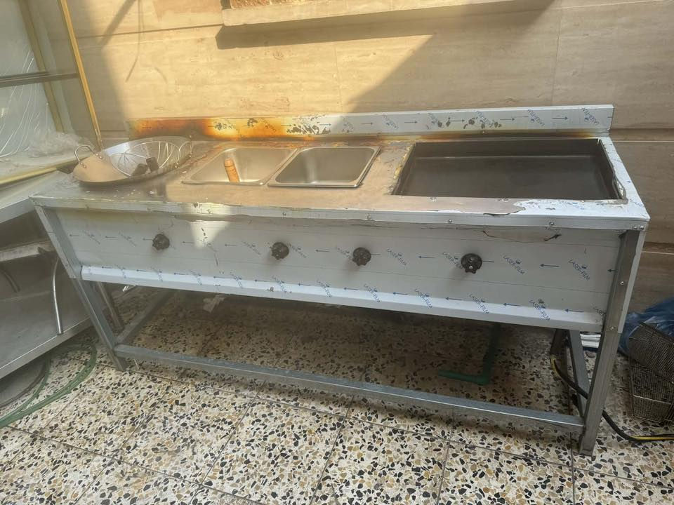 #البيع_أدوات_مطاعم كامل مع #ميزا _أستيل طول مترين  سعر ٨٥٠ الف بيه مجال
*********** بغداد الكرخ
