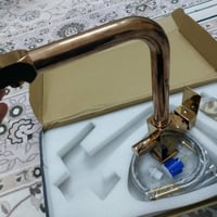 خلاط مطبخ حديث ثقيل ونحاس 100% اصلي  اللون ذهبي السعر 40الف شامل اجور ...