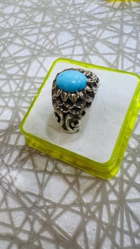 فيروز نيشابوري • ازرق صافي • صنعة يدوية