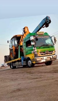 أبو شهد لتأجير الكرينات 🚧 ✔️ متوفر جميع الأحجام ✔️ خبرة + سرعة + أسعار...