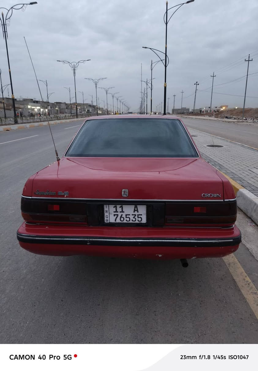 السلام عليكم
سيارة سيدان موديل ٩٠ 
أصلي يسار مصبوغة عام للجماليه
محرك وكير  ٢٥٠٠ بطه 
تبريد تدفئه شرط 
سنويه وهزه جدد
طخم تايه جدد 
سياره مكفولة من كلشي
رقم بغداد دولي 
شرط التحويل
للاستفسار على الرقم 
غير متواجد على الفيس 
***********
***********
