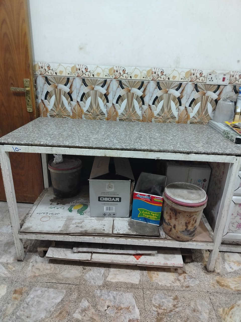 ميز مرمر عدد ٢ سعر الواحد ١٥٠ قياس ٧٠ في ١٥٠
بغداد الخطيب الزراعي شارع خوله ***********
السعر نهائي يوجد واتساب
