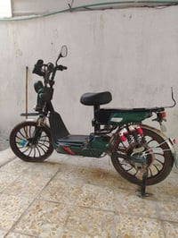 دراجة شحن • بطاريات طايحه