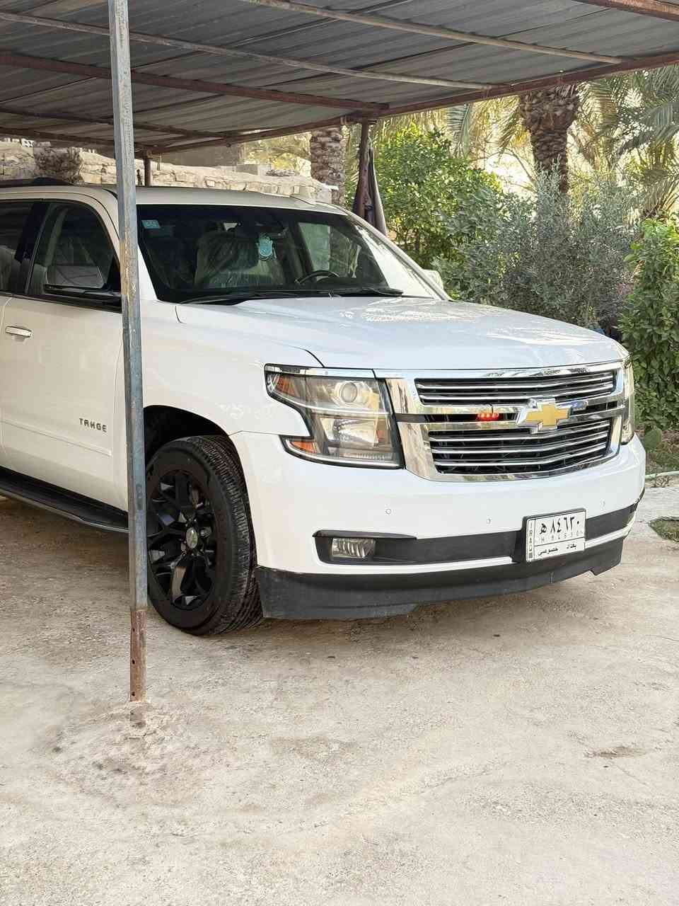 السلام عليكم تاهو للبيع ٢٠١٩ LTZ فول برايمر رقم بغداد بسمي تحويل ثاني يوم سياره بيها قطعه وحده فقط رش الباقي كفااله سياره كلش جديده مكينه 5300  ماشيه ٩٧ ألف سيارة كلش جديده تخم تاير قبل سبوع شاده جاهزه للأخير مكان بابل البكرلي *********** سعر ٣٨٠ وبيه مجال

