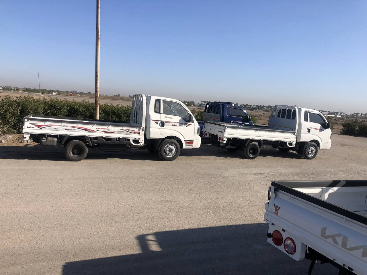 تتوفر جميع انواع سيارات الحمل 
كيه ناصي ٢٧٠٠
كيه فحل 
كيه مسكر كاز وغاز 
كيه دبل قماره تفاصيل اكثر 
***********
***********
