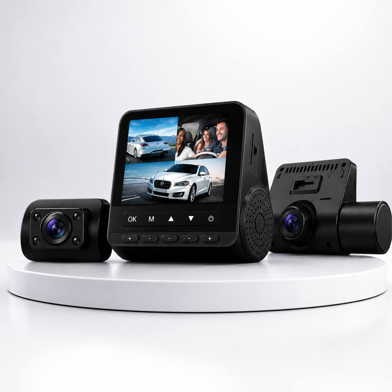 العروض ويانا متخلص 🤭🤩💪 

كاميرا سيارة DVR ثلاثية العدسات Full HD 1080P😍 

راقب الطريق من أكثر من زاوية مع كاميرا السيارة DVR المزودة بعدسات أمامية وداخلية وخلفية، مناسبة لتسجيل الرحلات والتنقل اليومي بجودة HD.🤩✨ 

• تصوير Full HD 1080P مع دعم تسجيل HD🔥 

• عدسة واسعة بزاوية 170° لتغطية أكبر للطريق✨🔥 

• تدعم الرؤية الليلية (Night Vision)🌃 

• خاصية G-Sensor لحفظ التسجيلات أثناء الطوارئ 🦺 

• تسجيل حلقي مستمر (Cyclic / Loop Recording)

• تدعم كشف الحركة (Motion Detection)

• شاشة TFT بقياس 2.0 IPS

• تدعم كارت ذاكرة TF حتى 32GB

• نوع المنتج: Video Car DVR / Driving Recorder
• دقة الفيديو: HD / FHD 1080P
• دقة الكاميرا: 5MP
• زاوية العدسة: 170° واسعة
• الشاشة: 2.0 IPS / 2.4 Inch Color Display
• الميكروفون: مدعوم
• الصوت: Built-in Stereo
• التردد: 50Hz / 60Hz
• منفذ الطاقة: USB 5V 1.5A
• البطارية: Built-in 180mAh / Battery 3.7V
• الذاكرة: TF Card حتى 32GB
• اللغات المدعومة: العربية + عدة لغات أخرى
• حرارة التشغيل: من -20° إلى +60°

محتويات العلبة
• كاميرا سيارة DVR
• دليل الاستخدام
• كيبل USB
• قاعدة/ملحقات التثبيت

 ° كل هذا وبسعر 45 الف 🤩✨
 ° والتوصيل مجاني لجميع محافظات العراق 😍🤭

 ° متوفره بـ كميات محدوده جداً 💪✨


**إذا كنت صاحب هذا الإعلان وتريد حذفه لأي سبب، رجاءا أرسل رسالة إلى الدعم الفني**