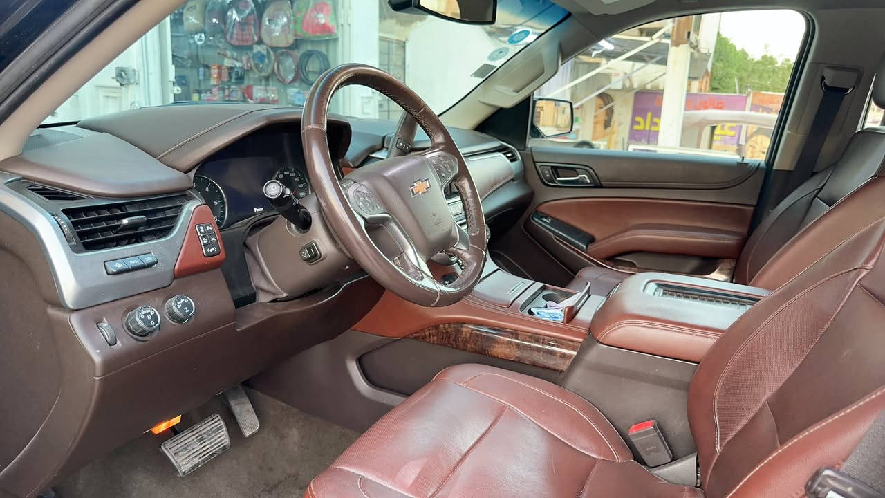 للبيع تاهو 2018 خليجي بريمر مكفولة من الصبغ بيهة بارد نص الجاملغ الخلفي كير محرك مكفول رقم بغداد بسمي 390   وبيهة مجال بسيط (***********) مكاني بغداد
