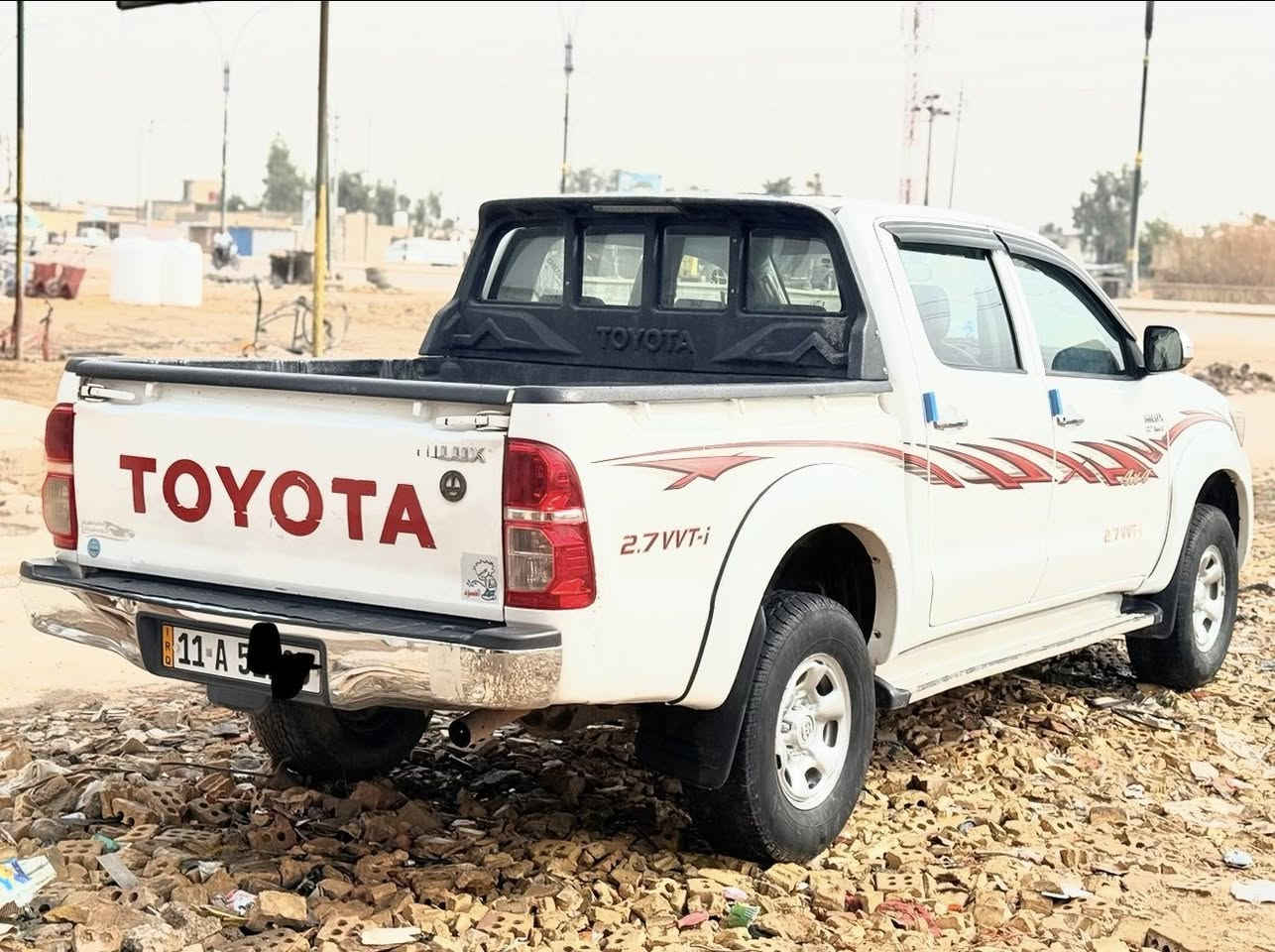 سلام عليكم.  بيكم.  فورويل.   البيع.  موديل 2006 محدث 14 

كير مكينه. نظيف       تخم تاير.    بيه ضربه بصيطه  بل لايت 
سيايق.      

 شاصي 22.       كير عادي.     رقم بغداد. نكليزي 

   تحويل. مباشر.       سنويه. ال 29.   

     مكان بغداد النهروان سعر 135 وبيه مجال الشراي 

               رقم. ***********
