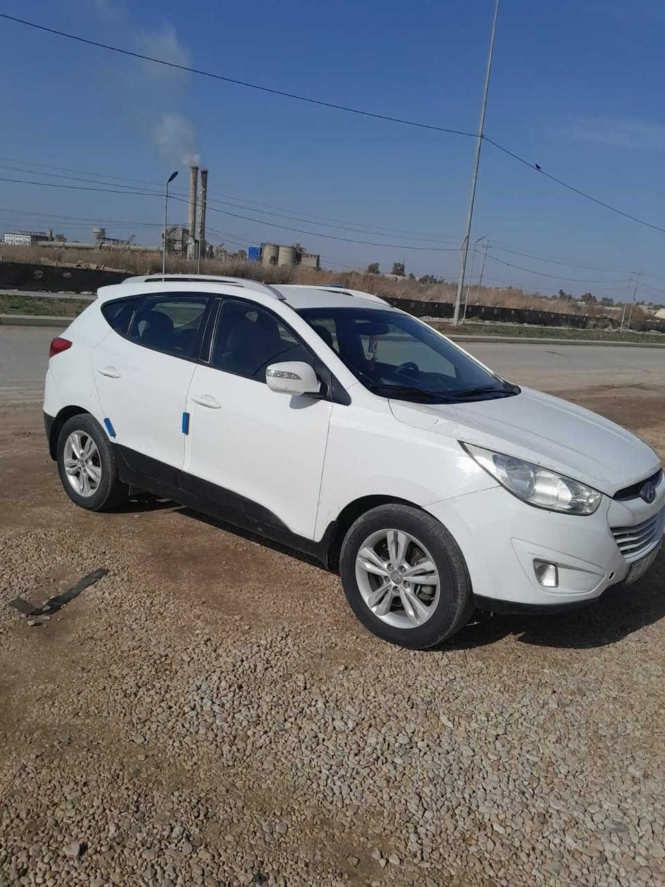 السلام عليكم توسان ٢٠١٢ بيه مكانات صبغ ابيع احزام السعر ١١٥ وبيه مجال مكاني بابل المسيب ***********
