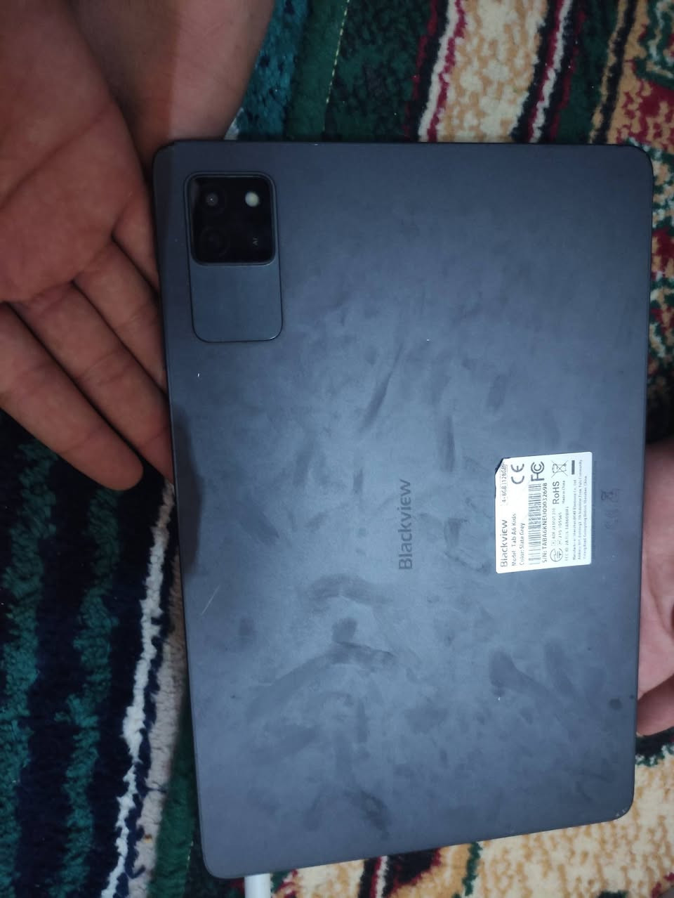 ايباد TabA6kids 
ذاكره 128
معالج4+8
بطاريه 5100
ما مفتوح شرط
مكاني الرميثه 
سعر خاص


**إذا كنت صاحب هذا الإعلان وتريد حذفه لأي سبب، رجاءا أرسل رسالة إلى الدعم الفني**