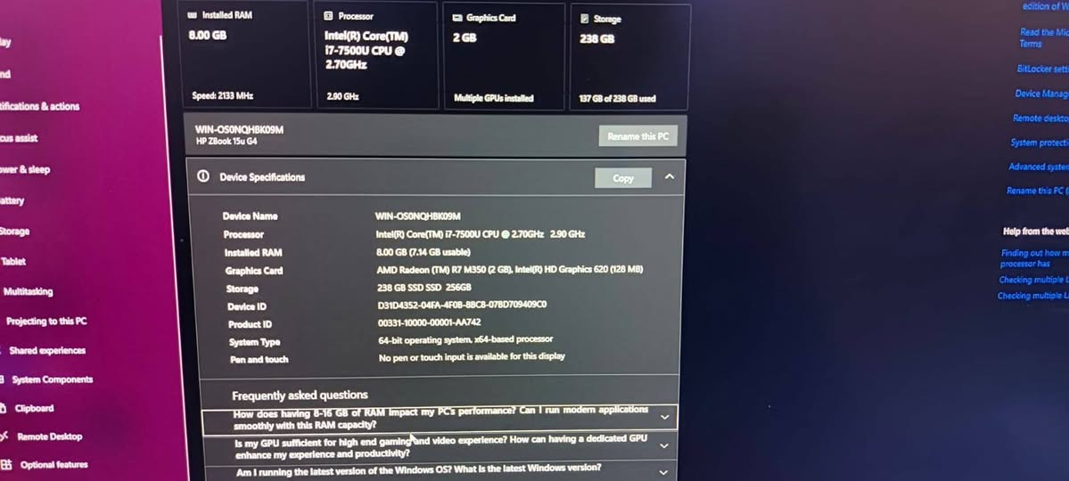 لابتوب hp مفيد للالعاب المتوسطة المواصفات بالصورة بي كارت شاشة داخلي و كرت شاشة خارجي


**إذا كنت صاحب هذا الإعلان وتريد حذفه لأي سبب، رجاءا أرسل رسالة إلى الدعم الفني**