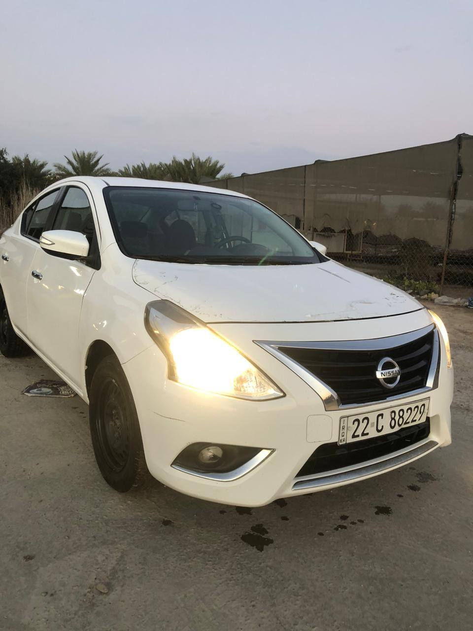 نيسان سني 2023 رقم أربيل بسم شركه أتريد تحويل أتريد وكاله شاشه كامره حساس خلفي تبريد قطعتين  مكينه كير صدر تبريد مكفولات أي نقص ما بيه بيه طخه جاملغ وبنيد وباب خلفي صبغ فقط مكاني بغداد السعر 105 بيه مجال رقمي *********** سياره فول
