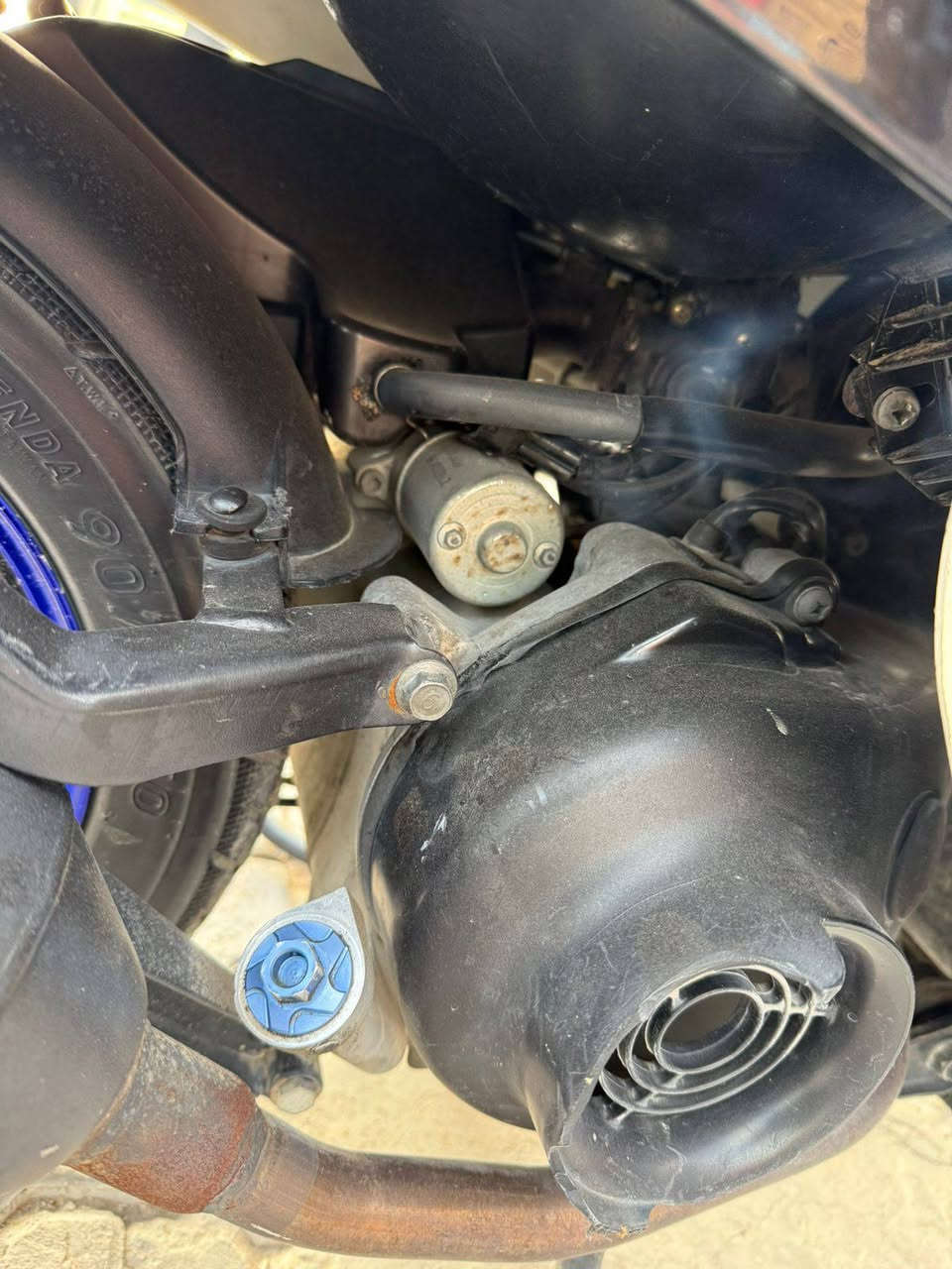 دراجة بوليس نوزل للبيع دراجة مكفولة كفالة عامة مكينة كفالة شلعة معدل مكاني بغداد ***********
