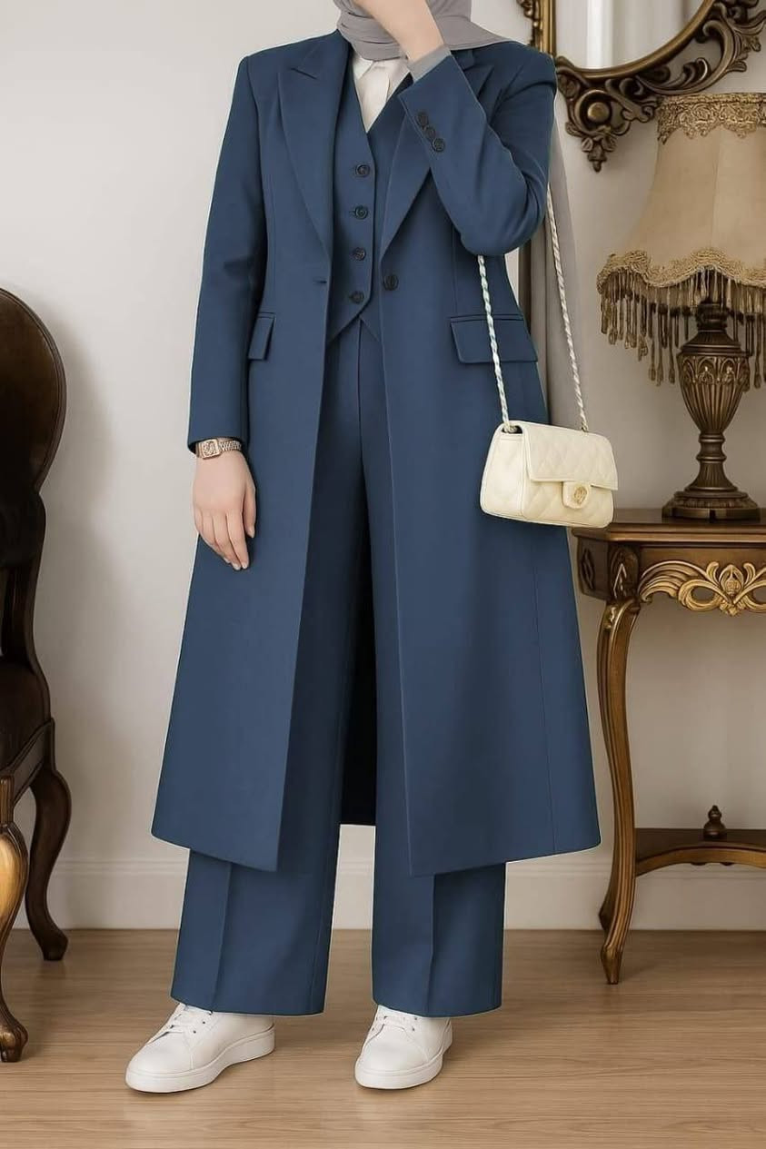 صل موديلنا 

والقالب الاكثر طلباً طقم 3قطع 

*يلك +جاكيت120 سم +
 بنطرون 106سم عرض البنطرون 28 سم

*القصة والبنسات يخبلن نفس 
الصوره طبق الاصل✨

*يلگ + جاكيت مبطنات بالكامل
*الخامة دابل

*المقاسات الاكثر طلباً 
44-46-48-50-52
تخفيض 💥 السعر 46,000


**إذا كنت صاحب هذا الإعلان وتريد حذفه لأي سبب، رجاءا أرسل رسالة إلى الدعم الفني**