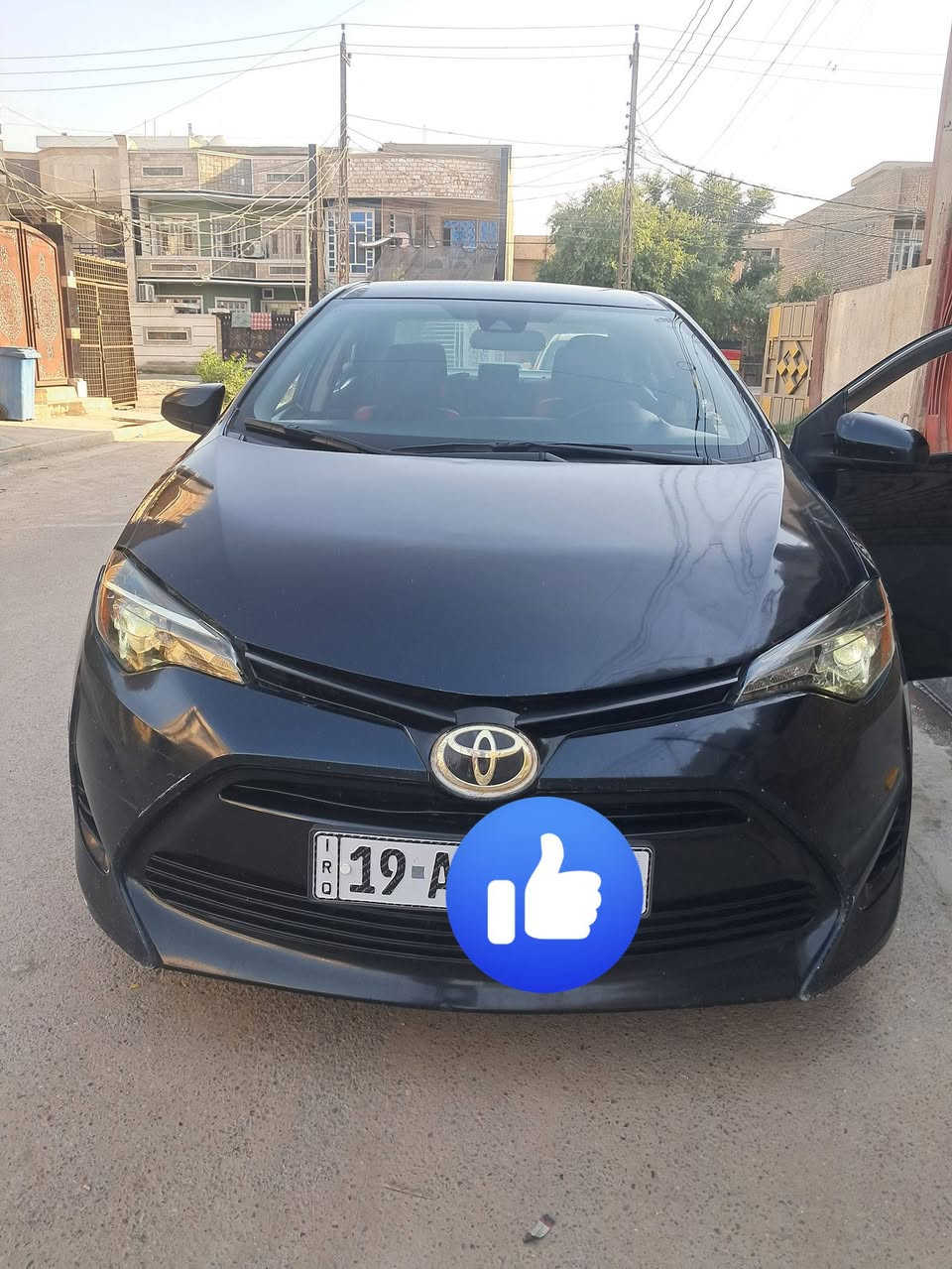 سلام عليكم للبيع كورلا كندي وارد أمريكي محرك ١٨٠٠موديل 17 حادثها فقط بأمريكا هاي سياره سونار بالمنشور ابيع حزام ولباقي كفاله من محرك وكير وداخل وشاواصي سعرها ١٣وبيهه مكان كربلاء تصال بل رقم ***********
