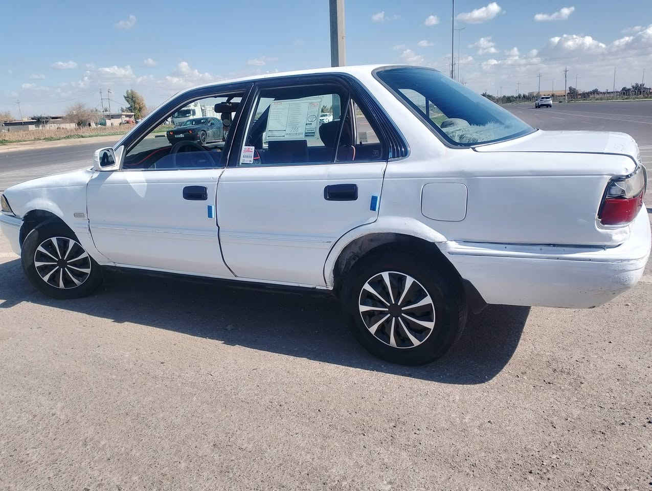 السلام عليكم
كورله رقم كركوك شرط لتحويل بلاد بدون صبغ عده مكانات كير محرك صدر خير من الله
 السعر ٣٦

***********
