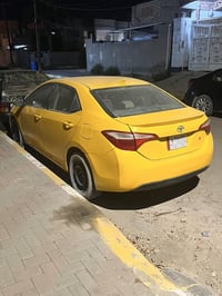 كورلا2014 السياره جديده ومل جناي سعره 103 الاستفسار عن راقم  اني مكلف ...