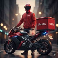 سائق دلفري • دراجة مرقمة • الموصل