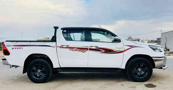 تيوتا هايلوكس فور ويل 2021سياره جديدة مكفوله كفالة عامه كارتون وضع شركه ماشيه 60الف فول مواصفات كير اوتماتيك بصمه عدد 2 سيد نهرو يدات ذهبي كويتي رقم أربيل سنويه جديدة تريد تحويل تريد وكالة السعر 300وبيه مجال للشراي استفسار اتصال 📞 
***********
